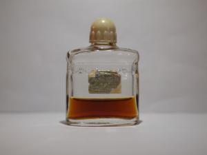 French glass perfume bottle