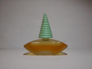 French glass perfume bottle