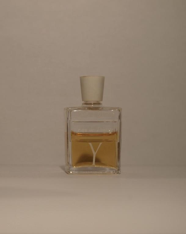 French glass perfume bottle