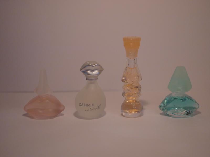 DALI COLLECTION香水瓶、ミニチュア香水ボトル、ミニガラスボトル、サンプルガラス瓶 LCC 0460(4)