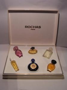 French glass perfume bottle SET