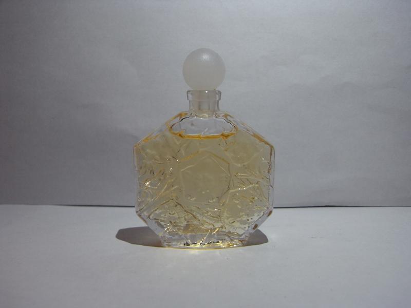 French glass perfume bottle