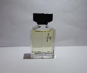 French glass perfume bottle