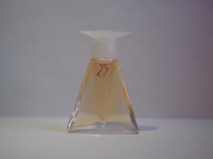 French glass perfume bottle