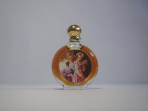 French glass perfume bottle