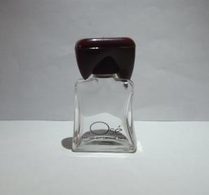 French glass perfume bottle