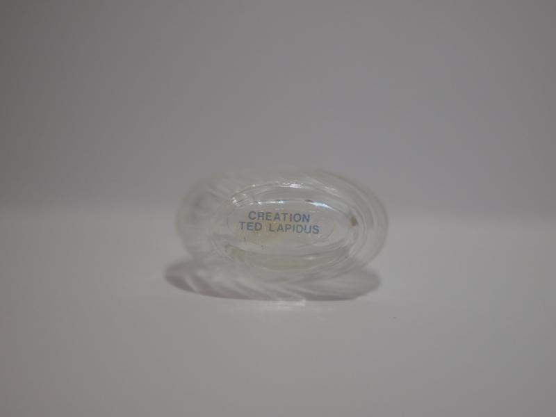 Ted Lapidus/Création香水瓶、ミニチュア香水ボトル、ミニガラスボトル、香水ガラス瓶　LCC 0498（5）