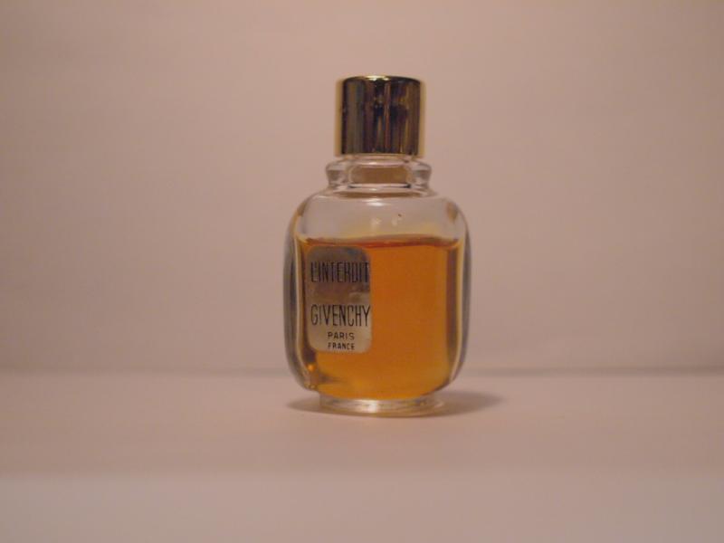 GIVENCHY/L'Interdit香水瓶、ミニチュア香水ボトル、ミニガラスボトル、香水ガラス瓶　LCC 0502（2）