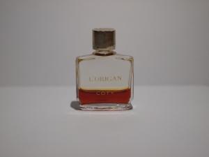 French glass perfume bottle