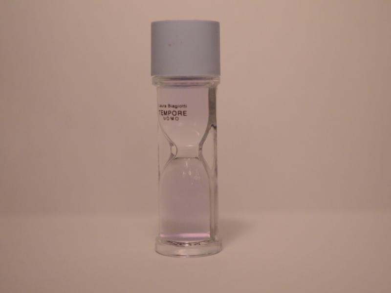 Laura Biagiotti/TEMPORE UOMO香水瓶、ミニチュア香水ボトル、ミニガラスボトル、サンプルガラス瓶　LCC 0515（2）