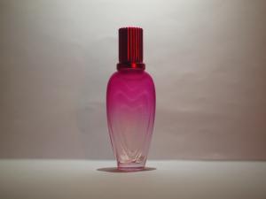 French glass perfume bottle