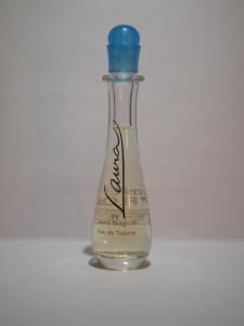 English glass perfume bottle