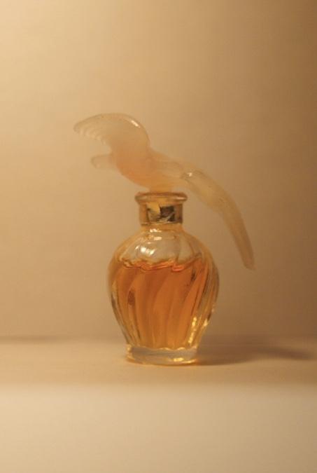 French glass perfume bottle