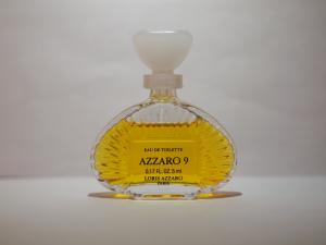 French glass perfume bottle