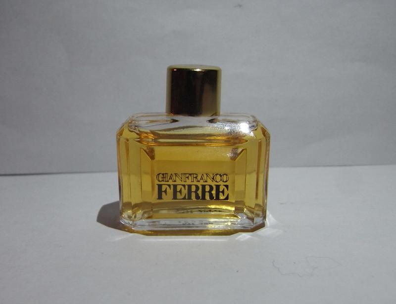 French glass perfume bottle