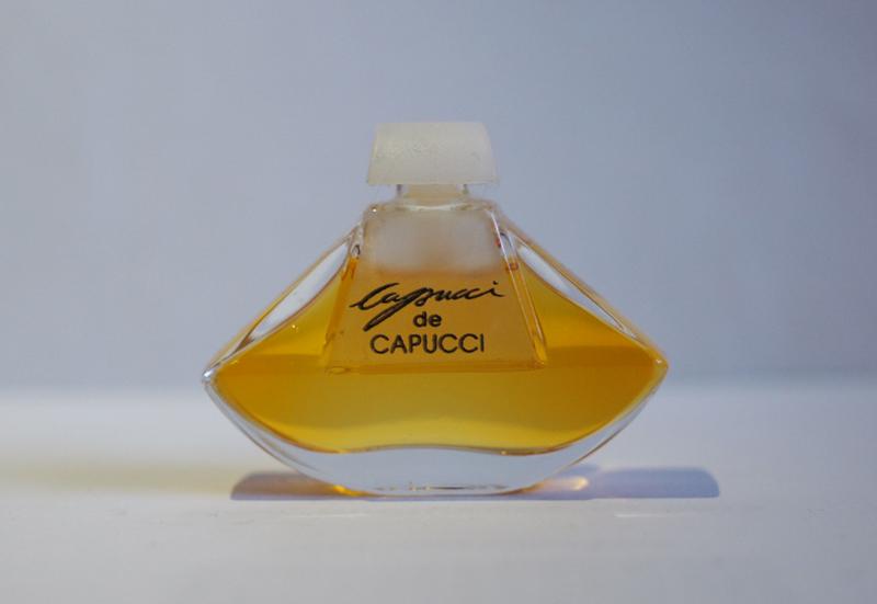 French glass perfume bottle