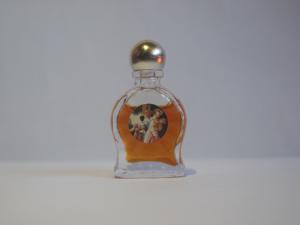 French glass perfume bottle