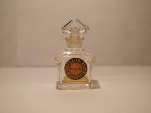 French glass perfume bottle