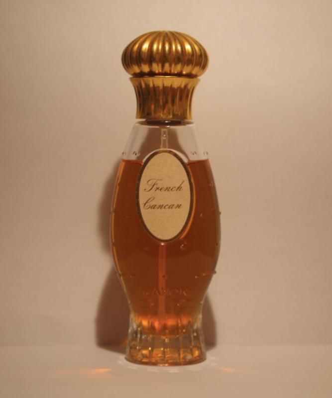 French glass perfume bottle