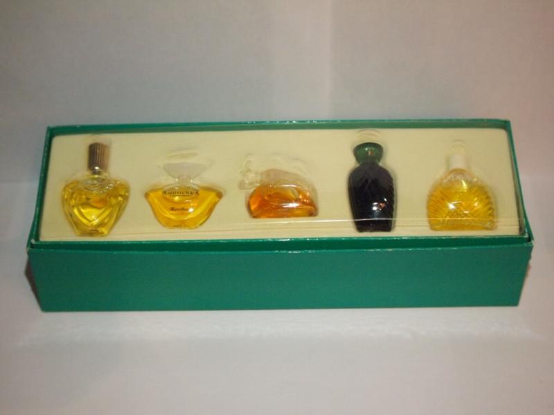 French glass perfume bottle SET