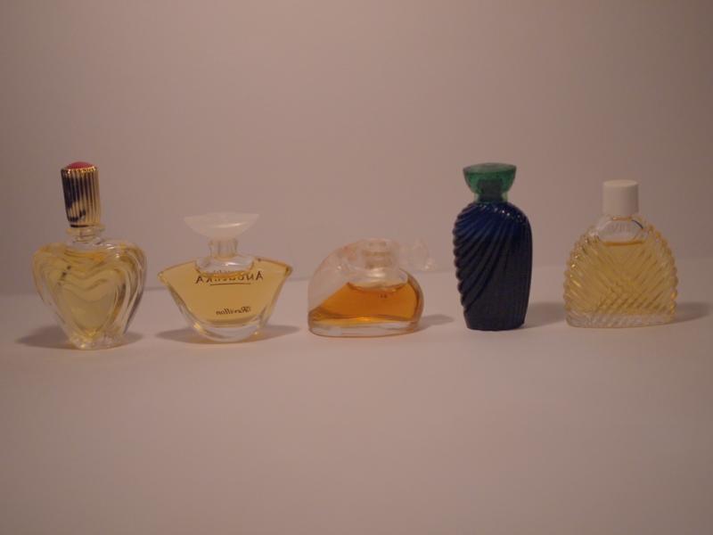 香水瓶、ミニチュア香水ボトル、ミニガラスボトル、サンプルガラス瓶　LCC 0593（4）