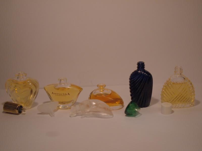 香水瓶、ミニチュア香水ボトル、ミニガラスボトル、サンプルガラス瓶　LCC 0593（6）