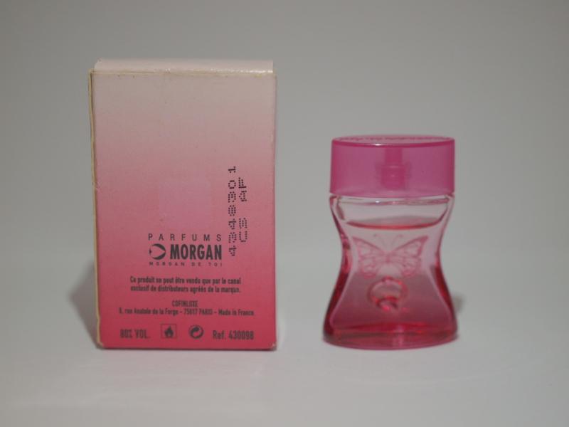 Morgan de Toi/Love Love de Toi香水瓶、ミニチュア香水ボトル、ミニガラスボトル、サンプルガラス瓶　LCC 0598（3）