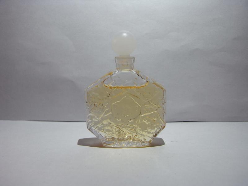 French glass perfume bottle