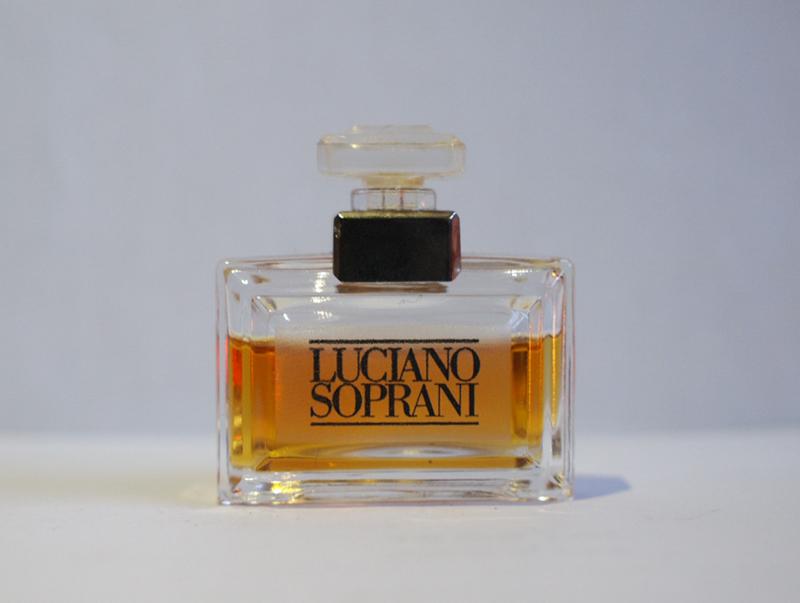 Italian glass perfume bottle