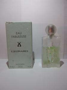 French glass perfume bottle