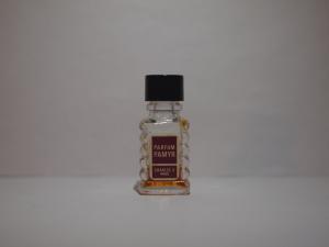 French glass perfume bottle