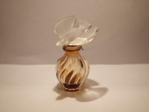 French glass perfume bottle