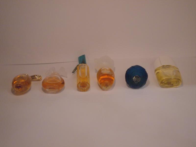 香水瓶、ミニチュア香水ボトル、ミニガラスボトル、サンプルガラス瓶　LCC 0658（6）