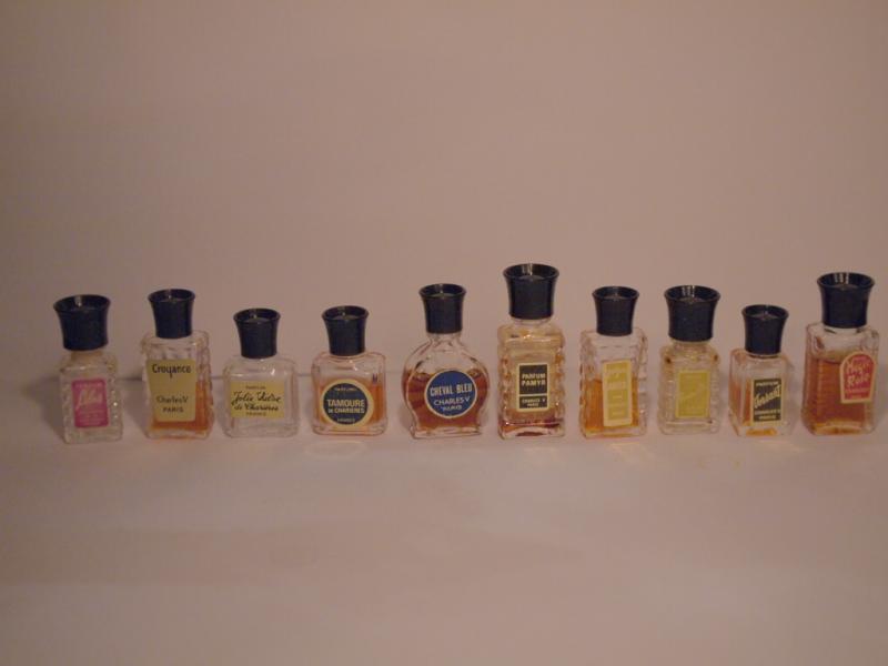 香水瓶、ミニチュア香水ボトル、ミニガラスボトル、サンプルガラス瓶　LCC 0659（3）
