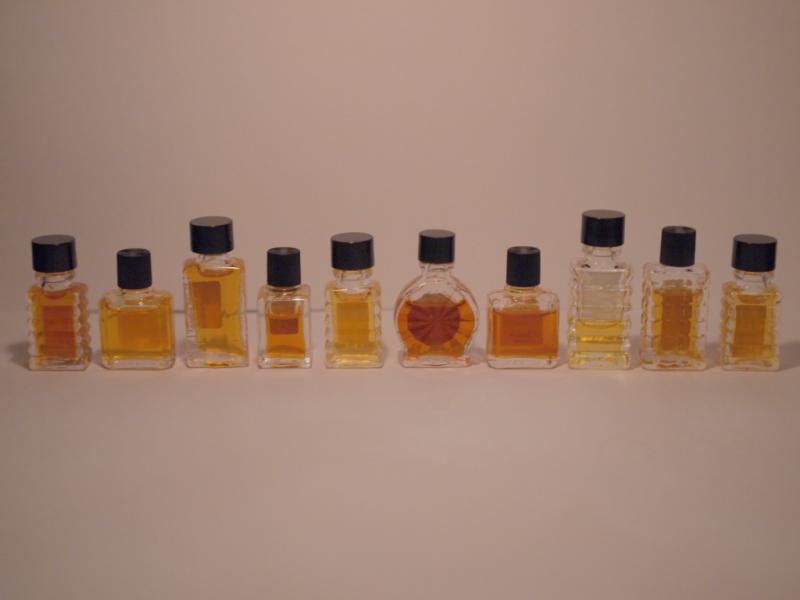Les Grands Parfums de France香水瓶、ミニチュア香水ボトル、ミニガラスボトル、サンプルガラス瓶　LCC 0660（5）