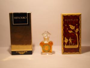 French glass perfume bottle（ケース、箱付）