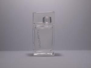 French glass perfume bottle