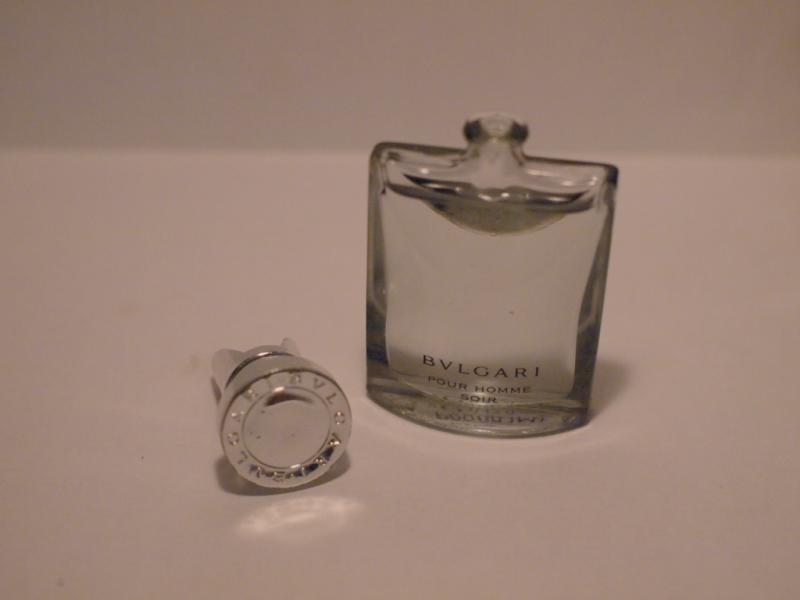 Bulgari/Bulgari pour Homme Soir香水瓶、ミニチュア香水ボトル、ミニガラスボトル、サンプルガラス瓶 LCC 0712(7)