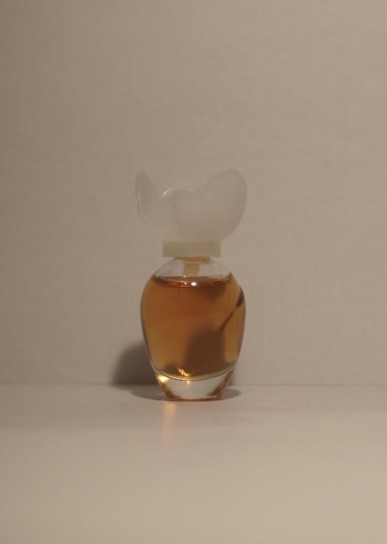 French glass perfume bottle