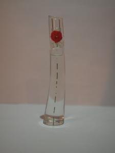 French glass perfume bottle