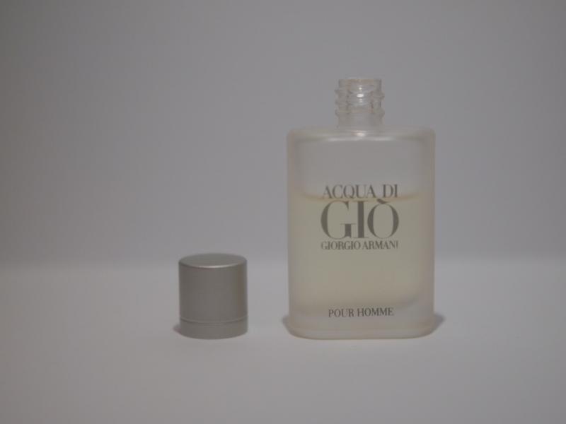 Giorgio Armani/Acqua di Giò pour Homme香水瓶、ミニチュア香水ボトル、ミニガラスボトル、サンプルガラス瓶 LCC 0769(6)