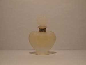 French glass perfume bottle