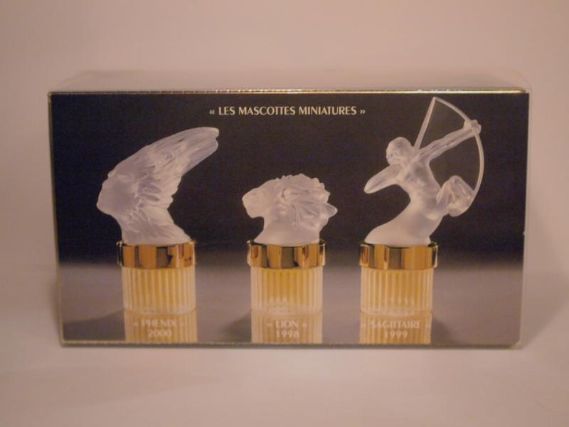 LALIQUE/LES MASCOTTES MINITURES香水瓶、ミニチュア香水ボトル、ミニガラスボトル、サンプルガラス瓶　LCC 0789（2）