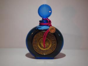 French glass perfume bottle