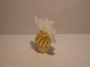 French glass perfume bottle