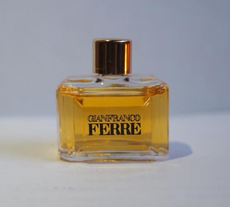 French glass perfume bottle