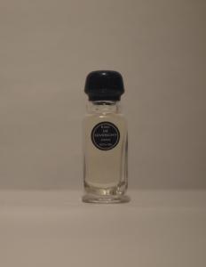 French glass perfume bottle