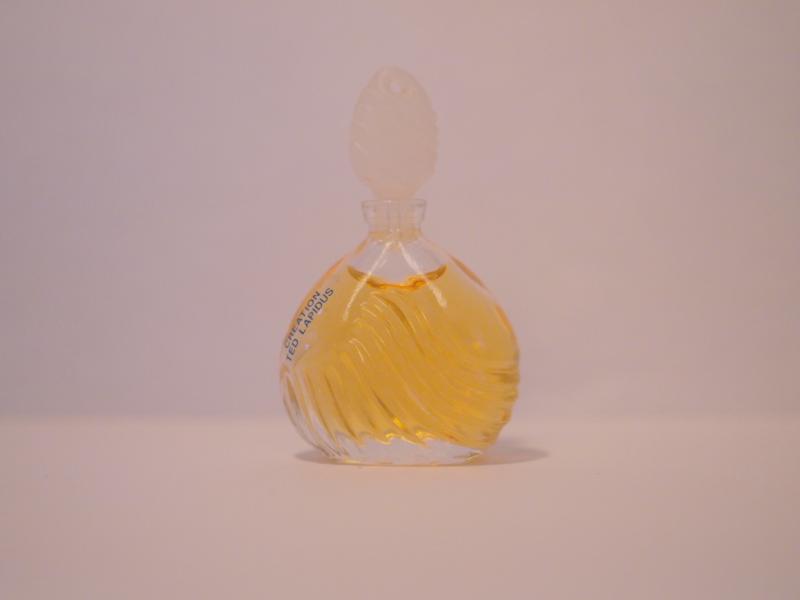 Ted Lapidus/Création香水瓶、ミニチュア香水ボトル、ミニガラスボトル、香水ガラス瓶　LCC 0816（4）