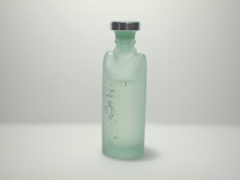 BVLGARI/Eau Parfumée au Thé Vert Extreme香水瓶、ミニチュア香水ボトル、ミニガラスボトル、香水ガラス瓶 LCC 0820(2)