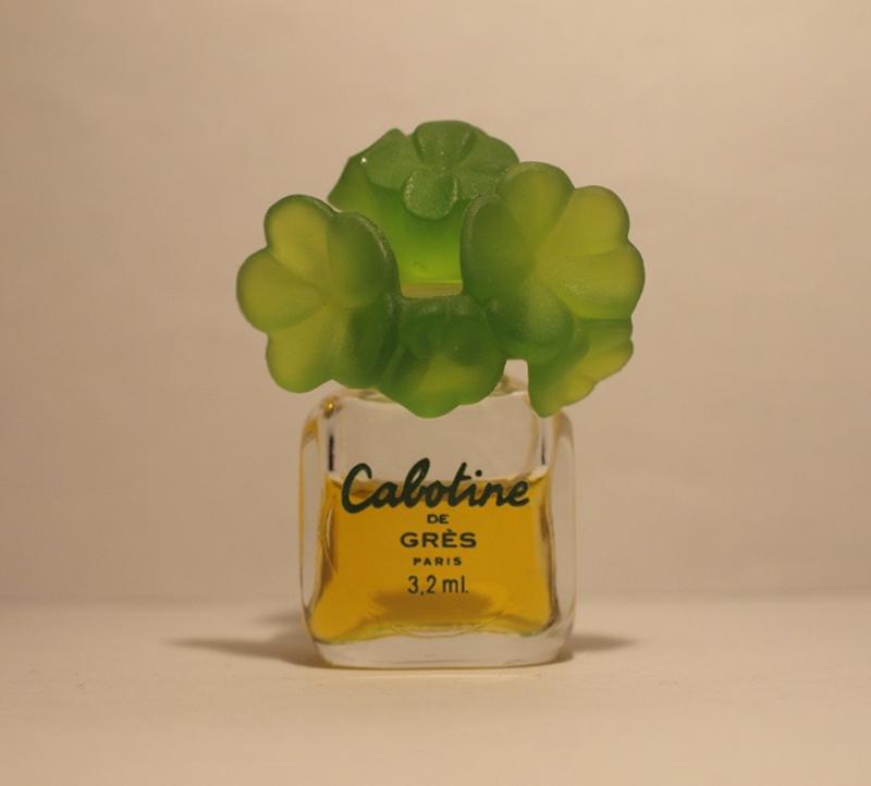 French glass perfume bottle